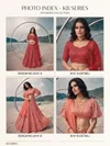 Kb 8101 Pure Butterfly Net With Embroidery Work Lehenga Choli